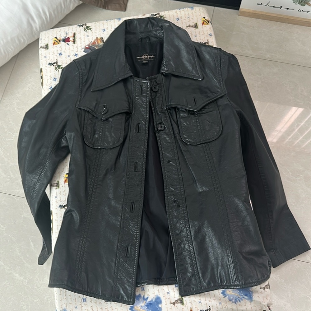 Leather jacks vintages